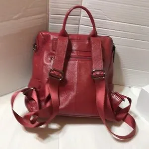SZone | Bags | Szone Leather Backpack Cowhide Leather And  display picture 1
